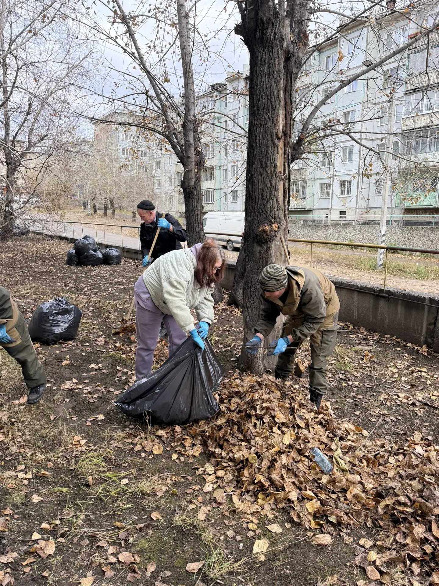 🧹 Субботник на нашей территории: делаем двор лучше вместе!