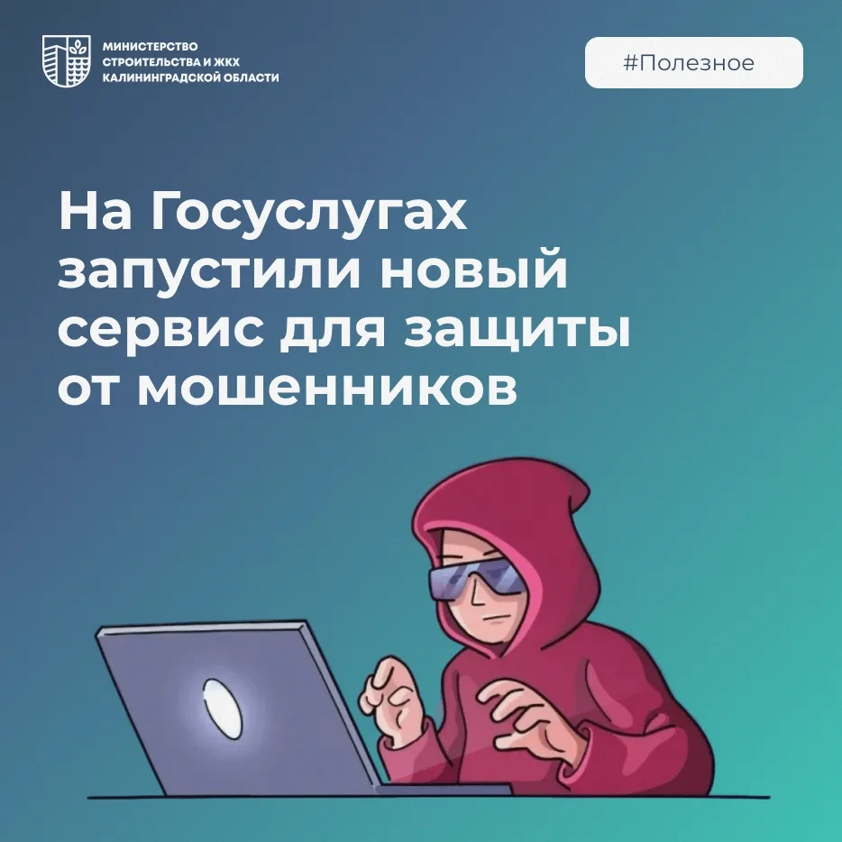 🛡 Как защититься от мошенников в сети? Теперь на Госуслугах есть специальный сервис!