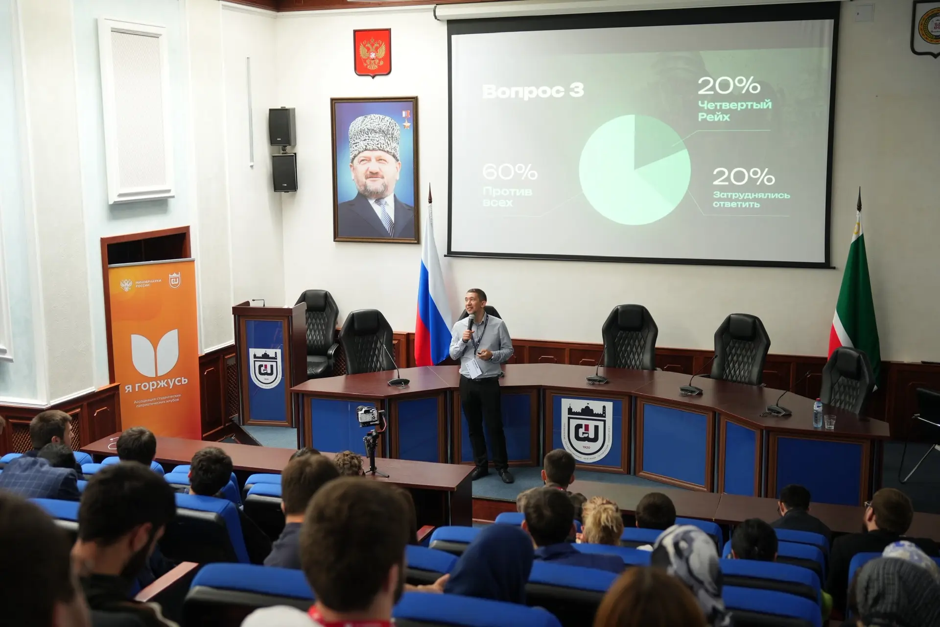 В ГГНТУ стартовал форум «У подножия Кавказских гор» для студенческих патриотических клу...