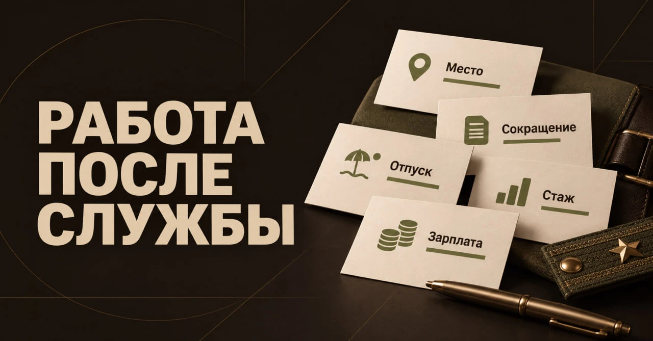 💬 Пять вопросов о работе после службы