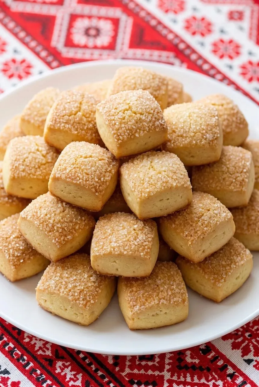 🍪 Мягкое печенье на кефире с сахарной корочкой