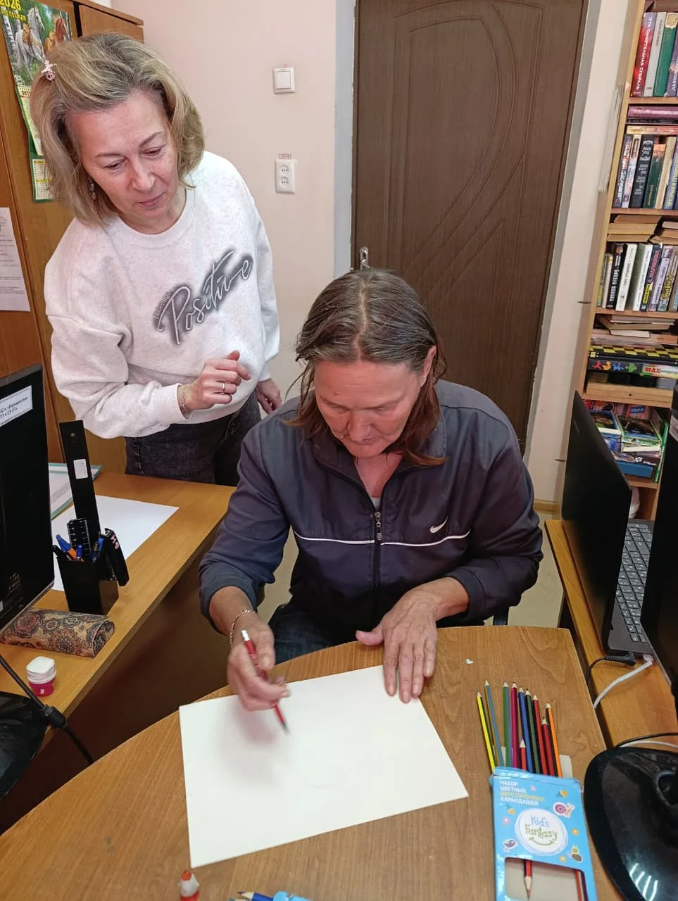 ✨Психолог Татьяна Валерьевна провела индивидуальное занятие с получателем социальных ус...