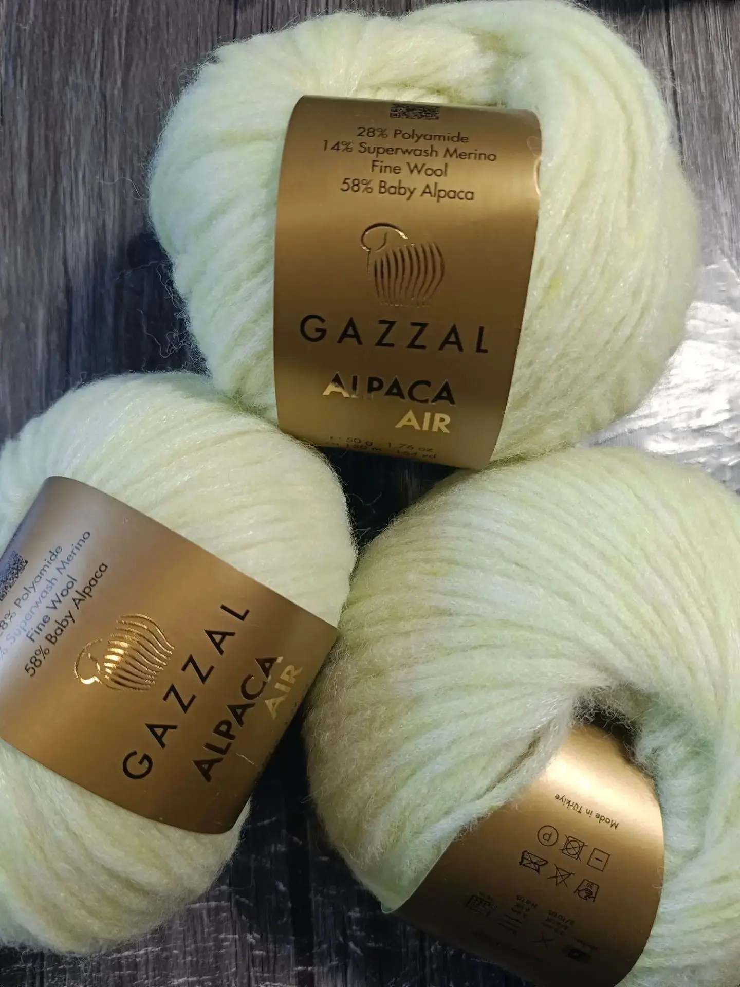 91 Gazzal Alpaca Air, св.лимон