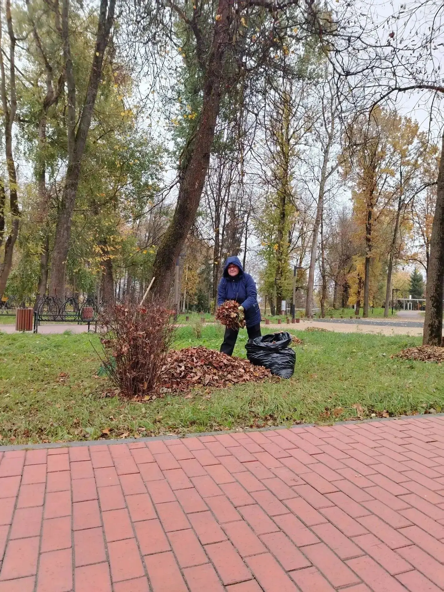 Сегодня работники Сычёвского районного Дома культуры внесли свой вклад в благоустройств...