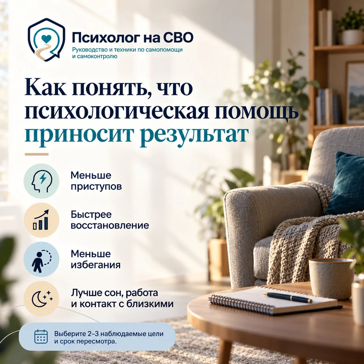 Как понять, что психологическая помощь приносит результат