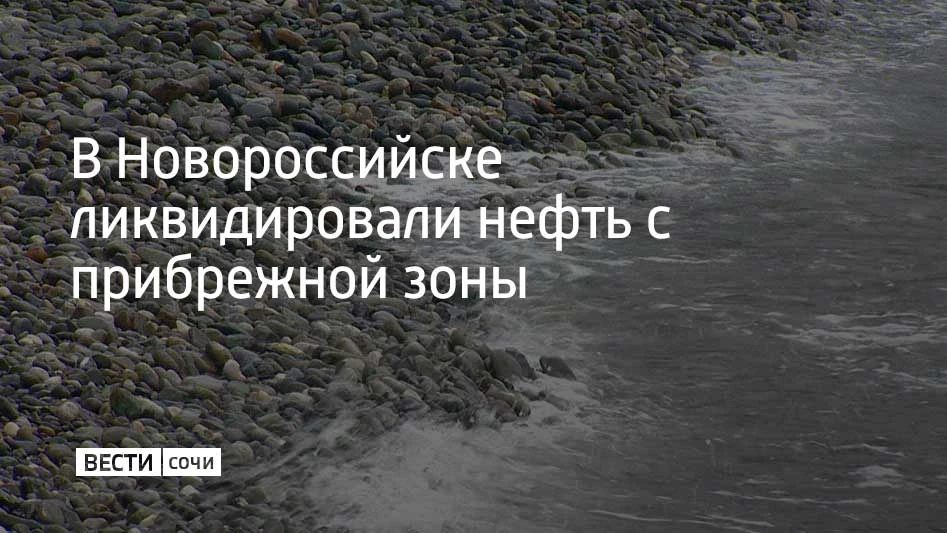 Незначительные выбросы нефтепродуктов устранили на территории пляжа "Абрау-бич" и селе ...