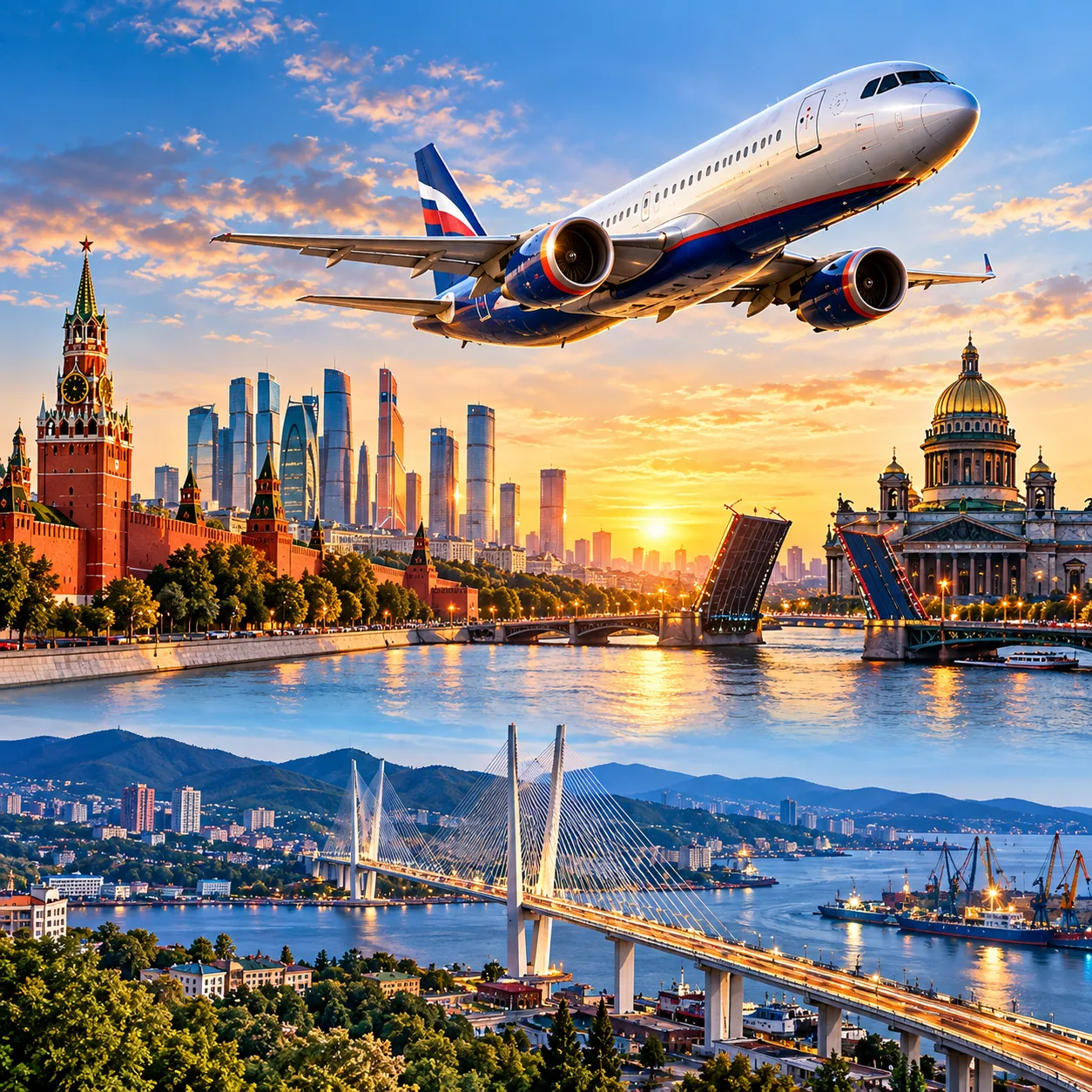 ✈️ Из Приморья в Москву и Санкт-Петербург за 10 200 рублей! «Аэрофлот» открыл продажу с...
