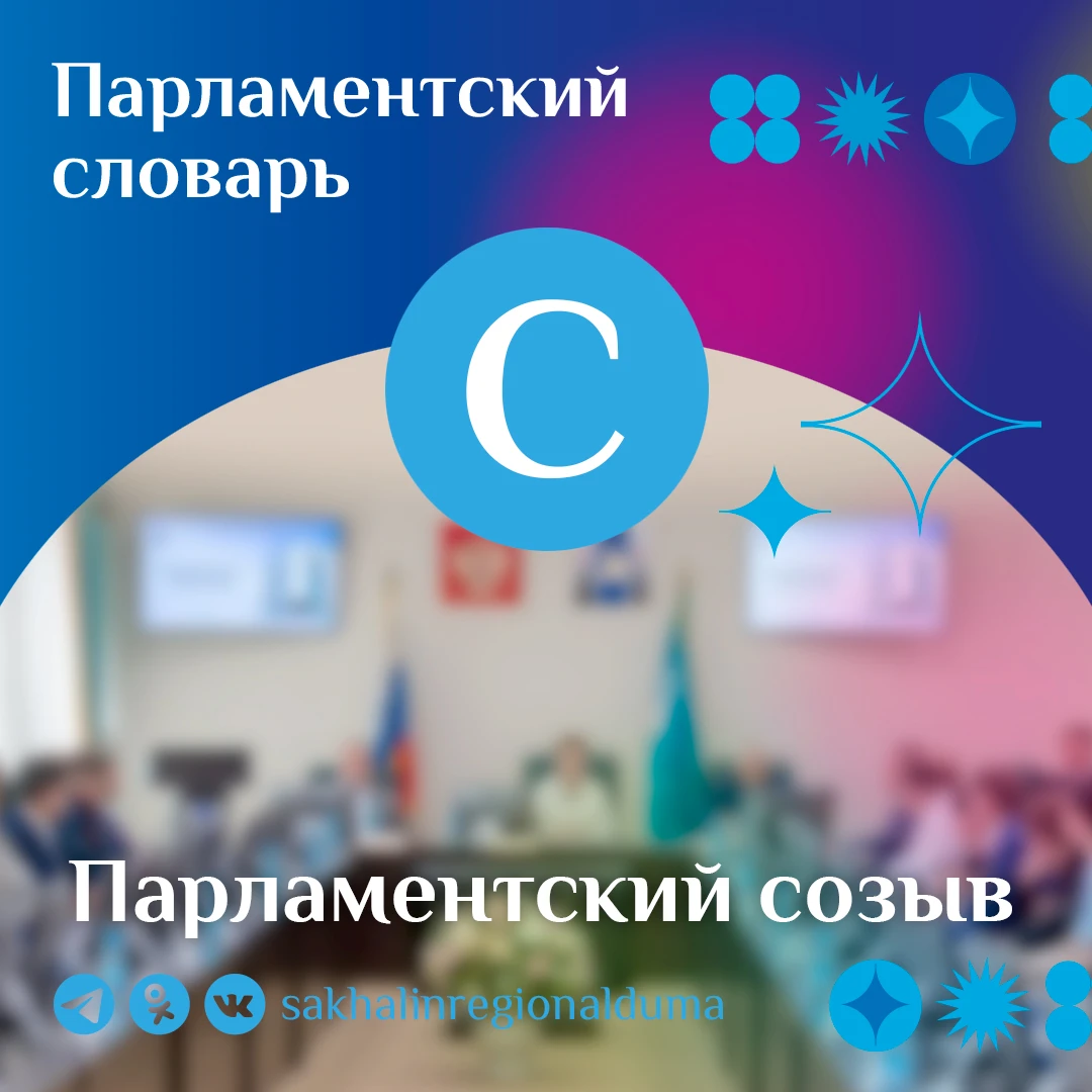 ⚡️ В четверг, 15 октября, состоится третье заседание девятой сессии Сахалинской областн...