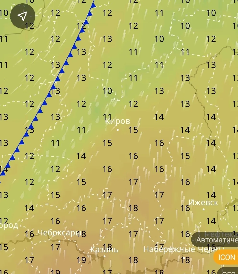 🔥Вынос тепла до +18°С сохраняется в расчетах на 13 октября.
