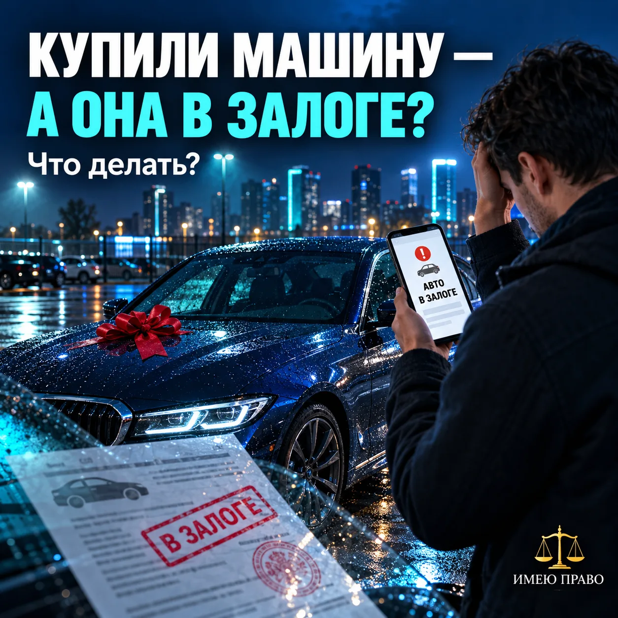 🚗 МАШИНУ КУПИЛИ ВЫ. А БАНК СЧИТАЕТ ЕЁ СВОЕЙ