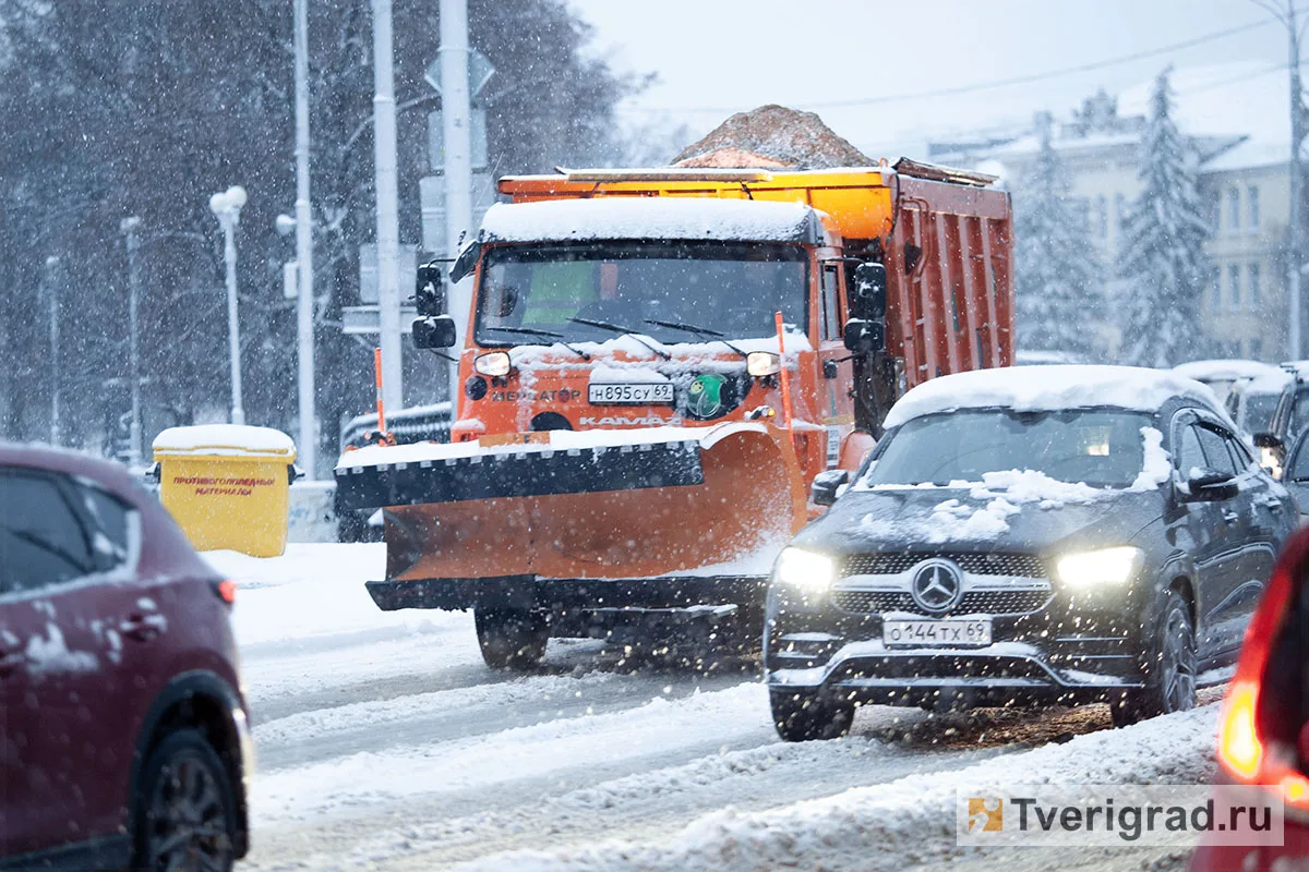 80 млн рублей выделено на вывоз снега с улиц Твери