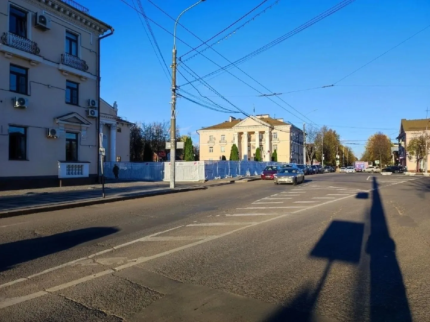 Началась реконструкция Советской площади.