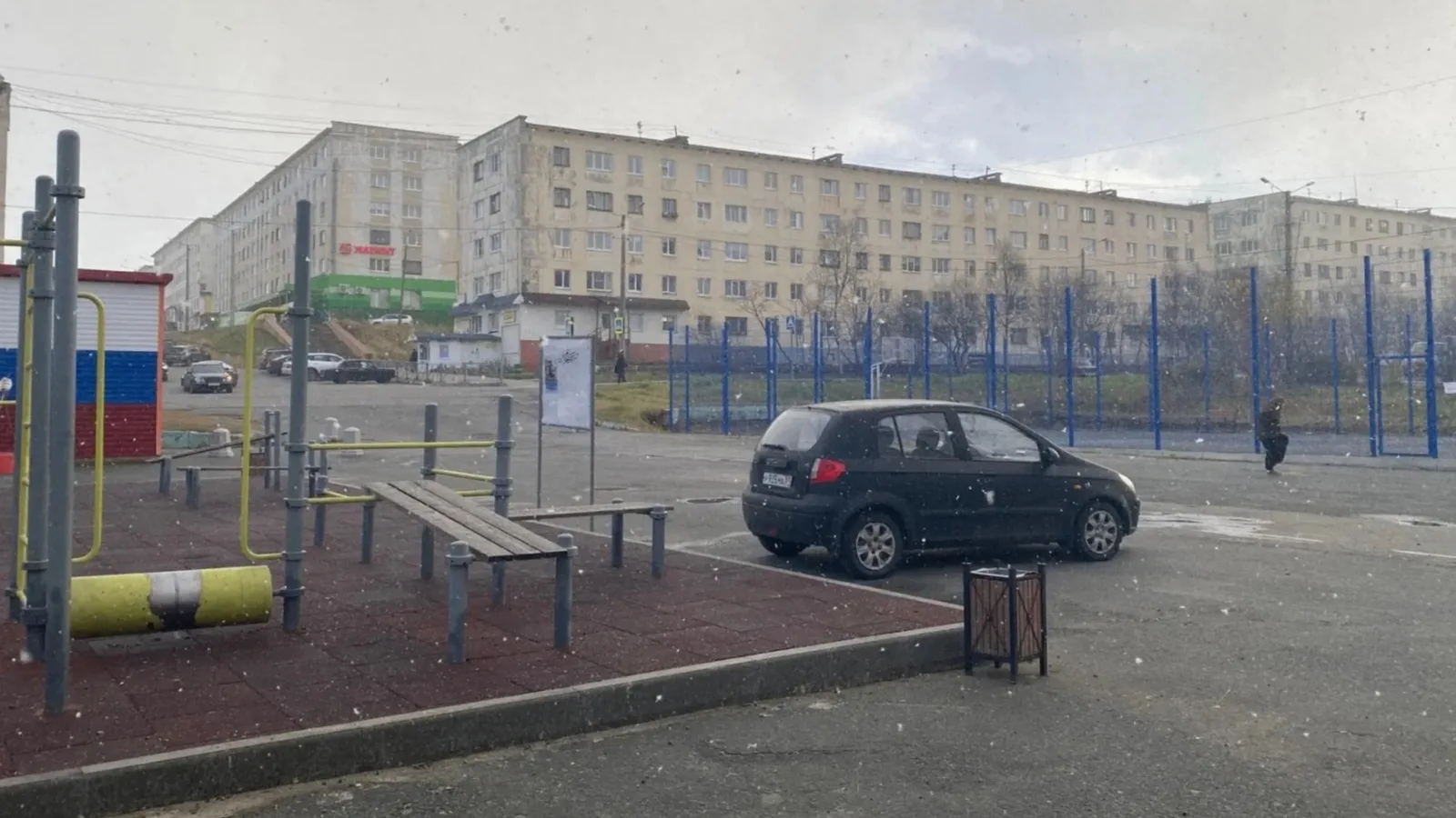 Есть — первый снег в Мурманской области!