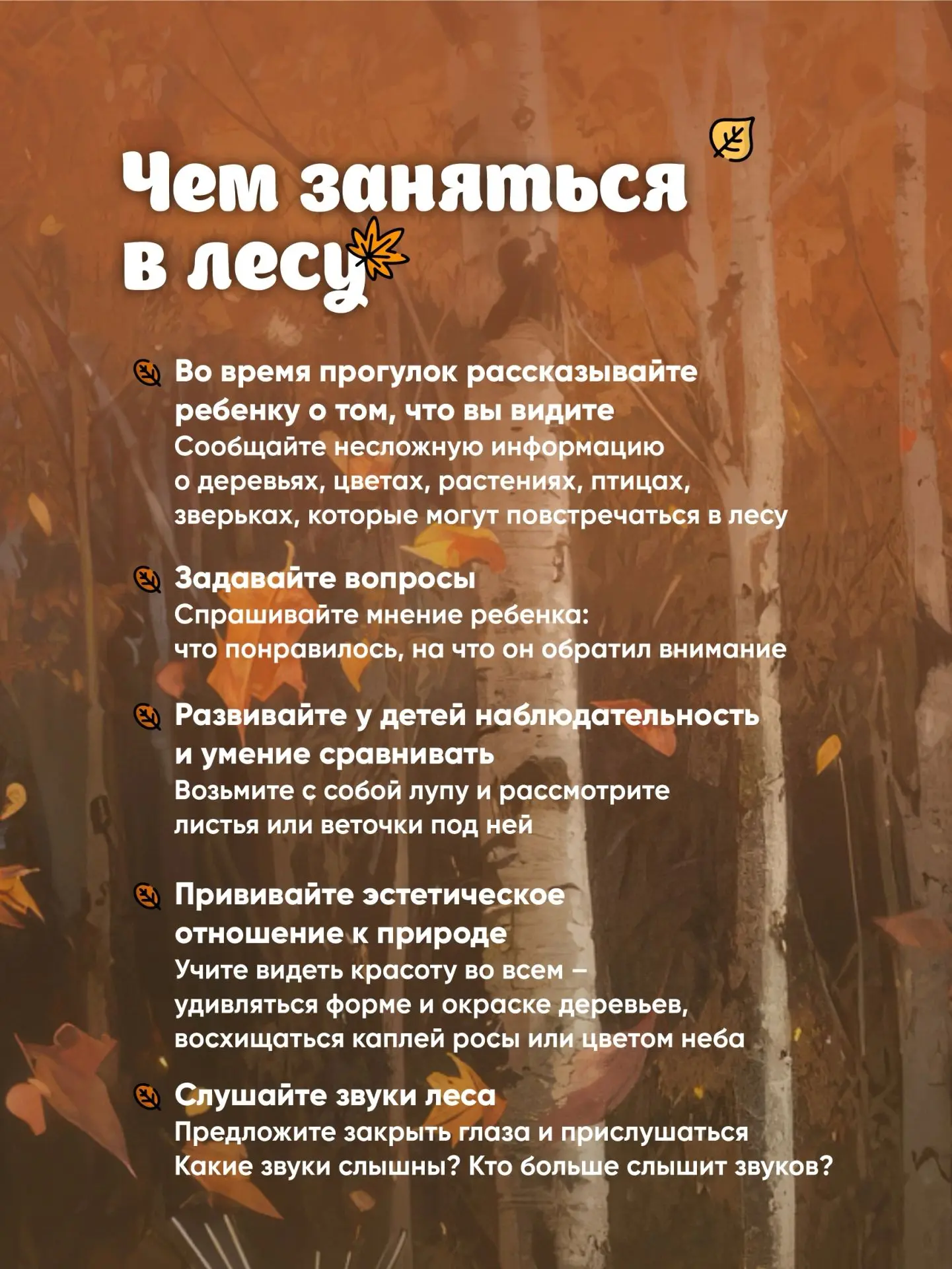 🍂 Осенний следопыт