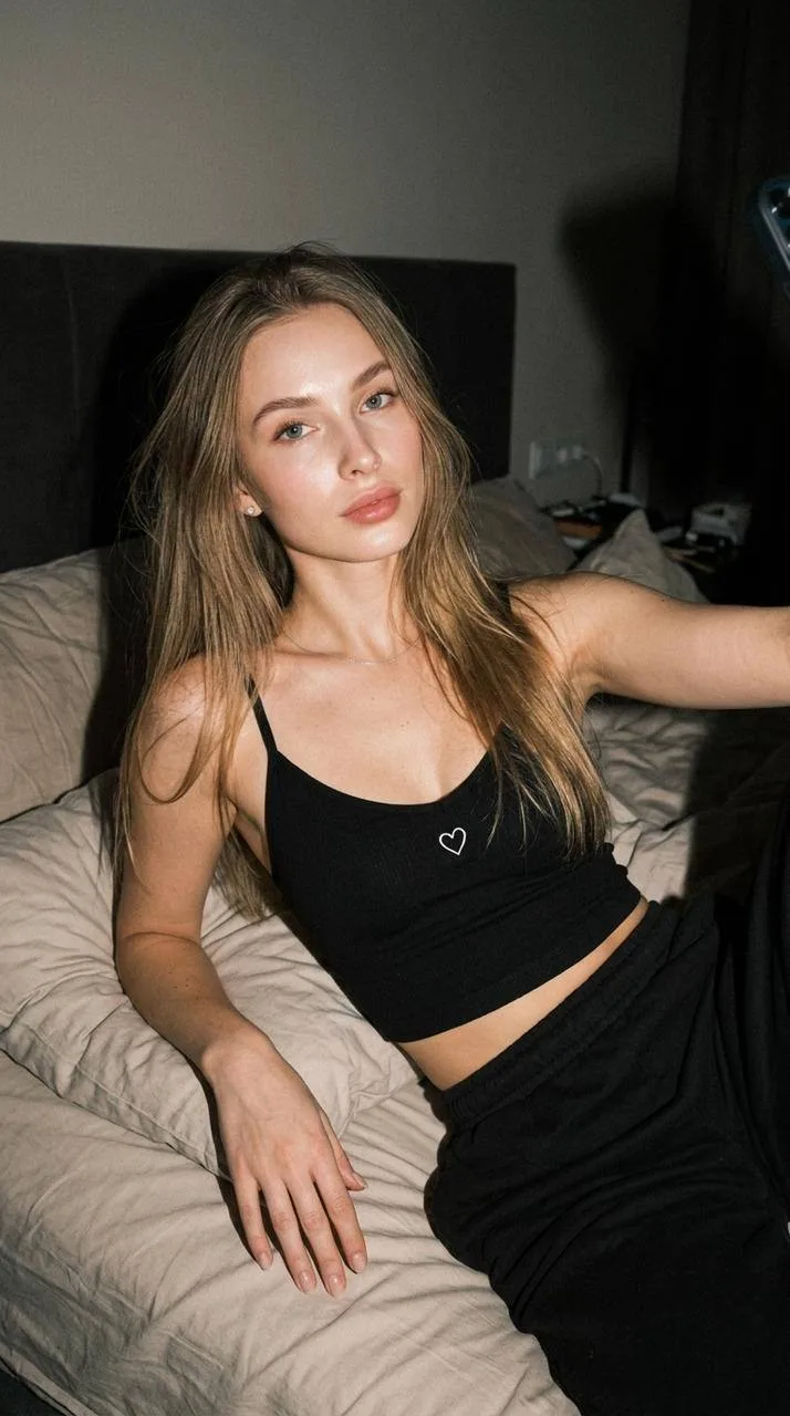 🖤 Домашнее селфи