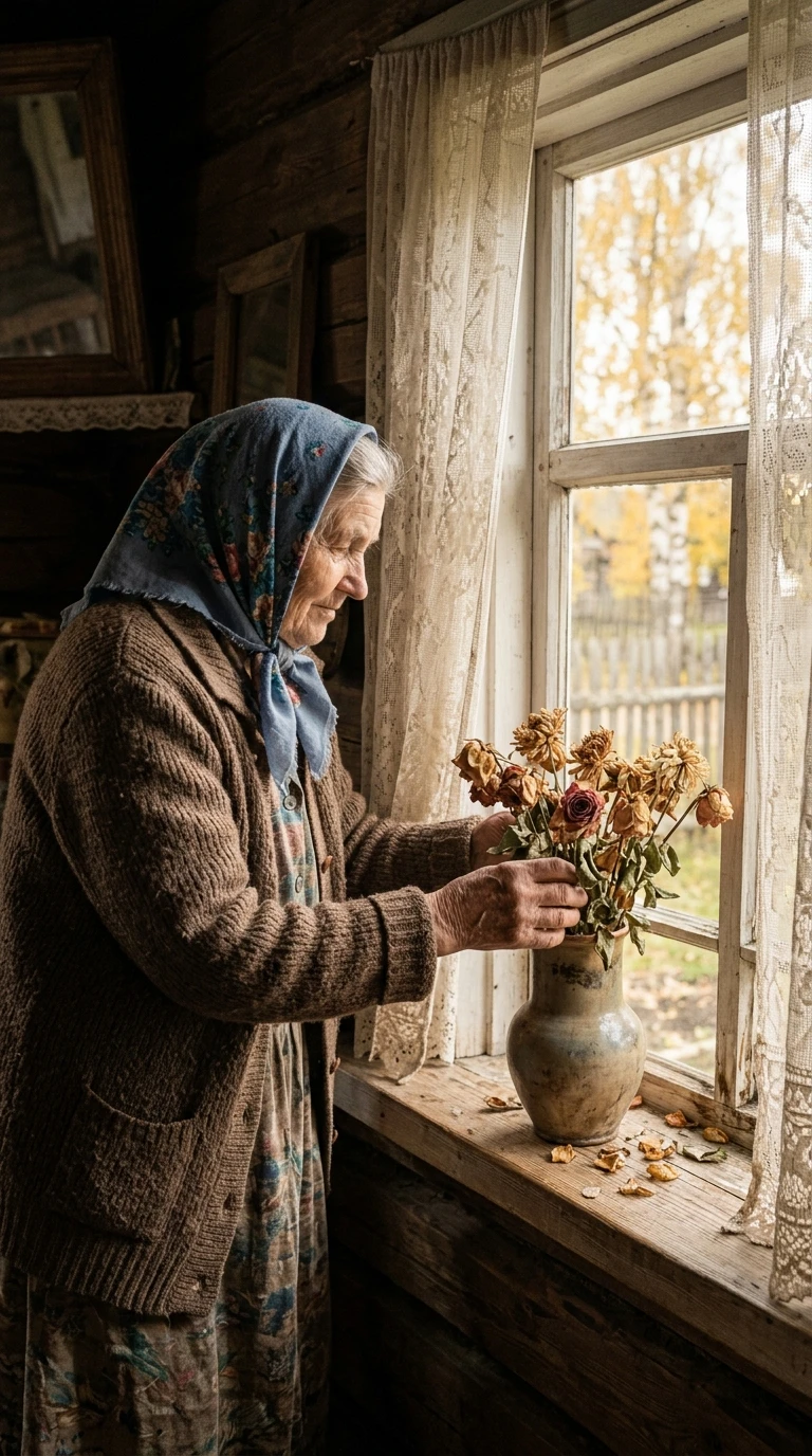 🧹 Почему нельзя долго хранить засохшие цветы в вазе?