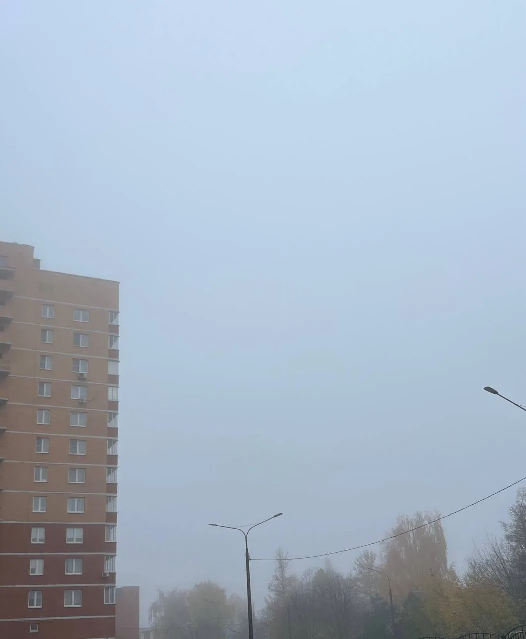 Ух, туман какой сегодня!