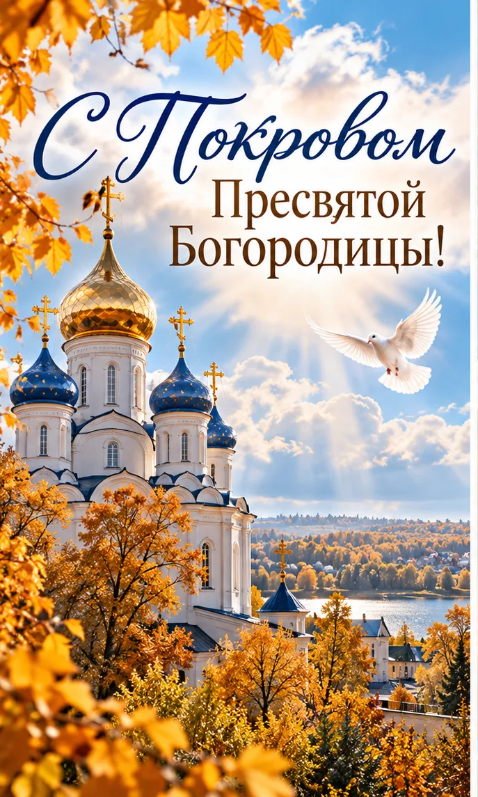 14 ОКТЯБРЯ · ПОКРОВ ПРЕСВЯТОЙ БОГОРОДИЦЫ 🕊️