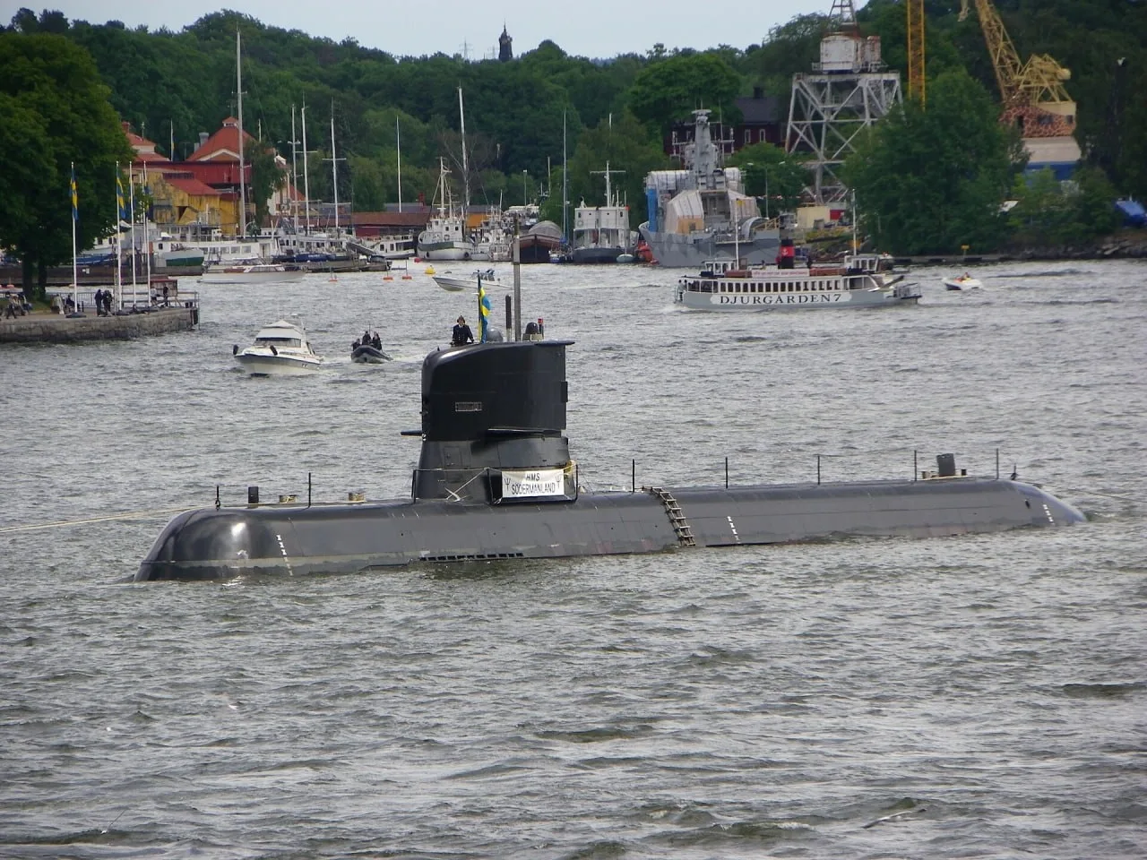 Швеция передаст Польше в лизинг подводную лодку Södermanland класса А17