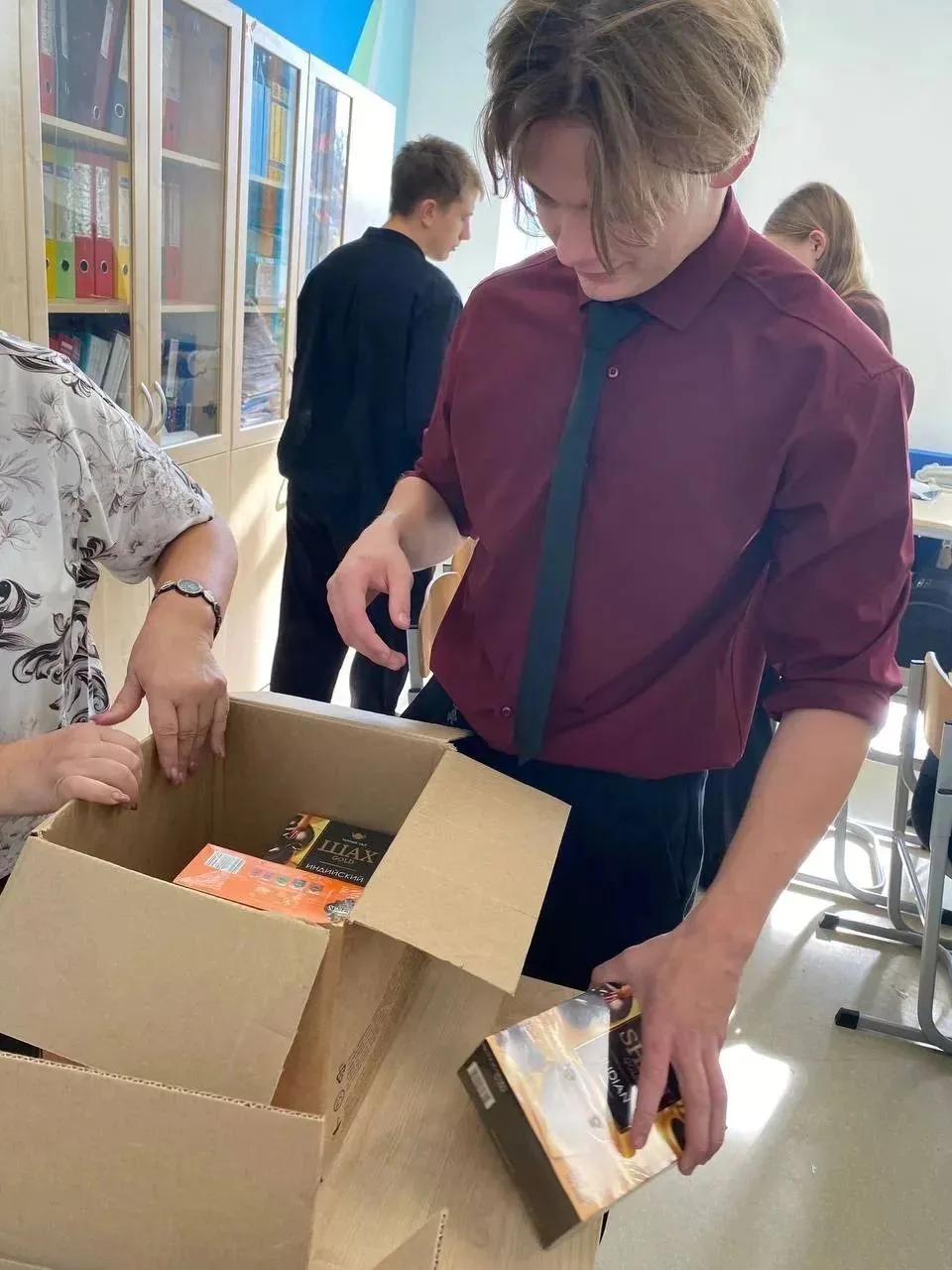 Гуманитарный груз готовится к отправке! 📦🇷🇺