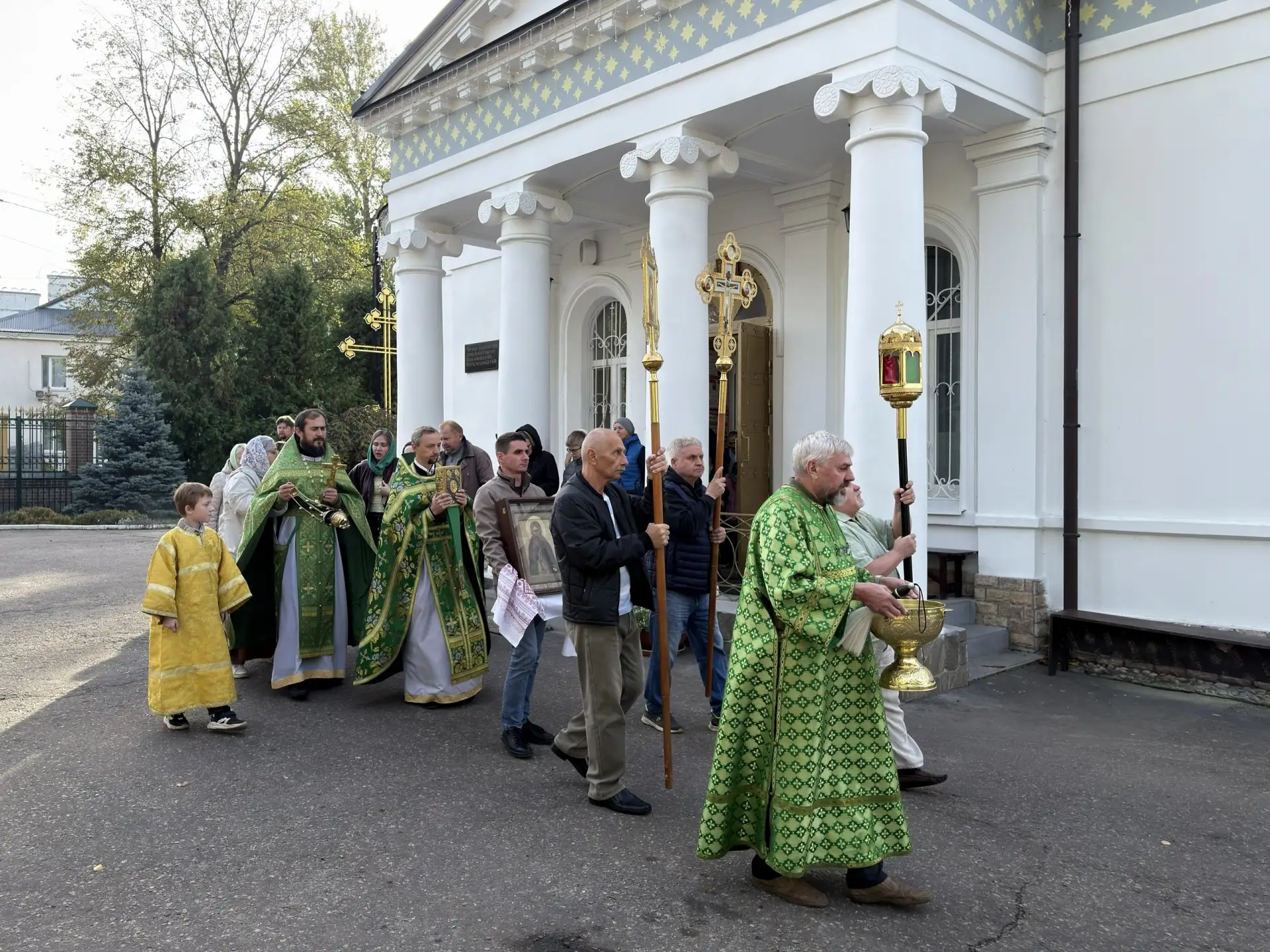 8 октября, в день памяти преподобного Сергия Радонежского, настоятель Владимирского хра...