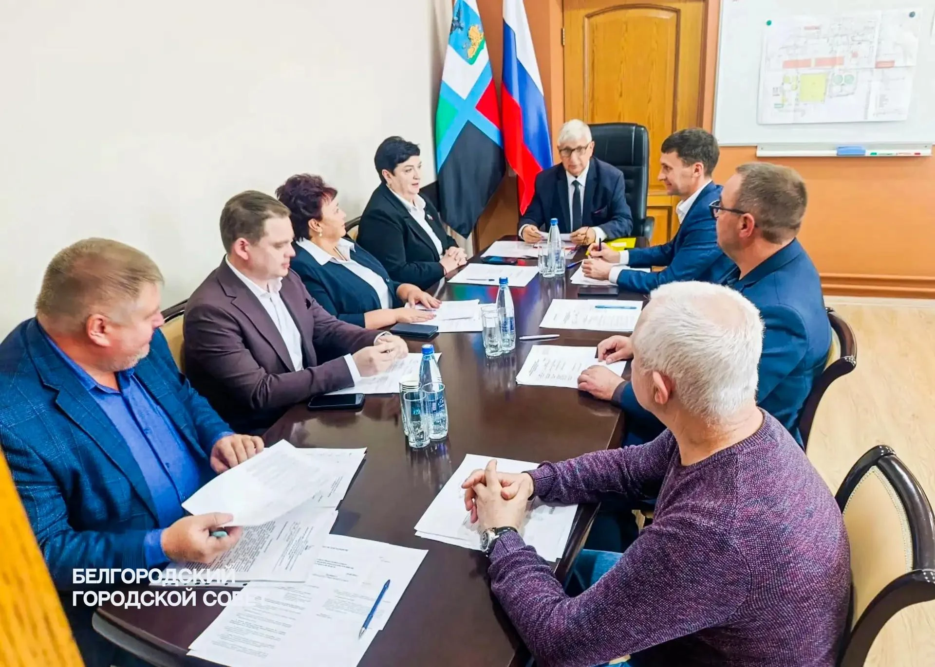 ⚪ Заседание Общественного совета при министерстве ЖКХ Белгородской области
