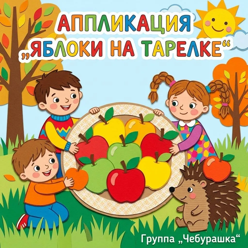 🍎«Яблоки на тарелке» и сонный гость: как прошёл день в группе «Чебурашка»