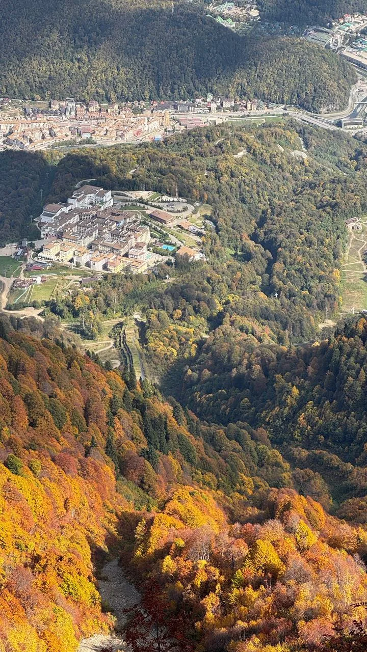 ⛰ Золотые краски осени на Аибге