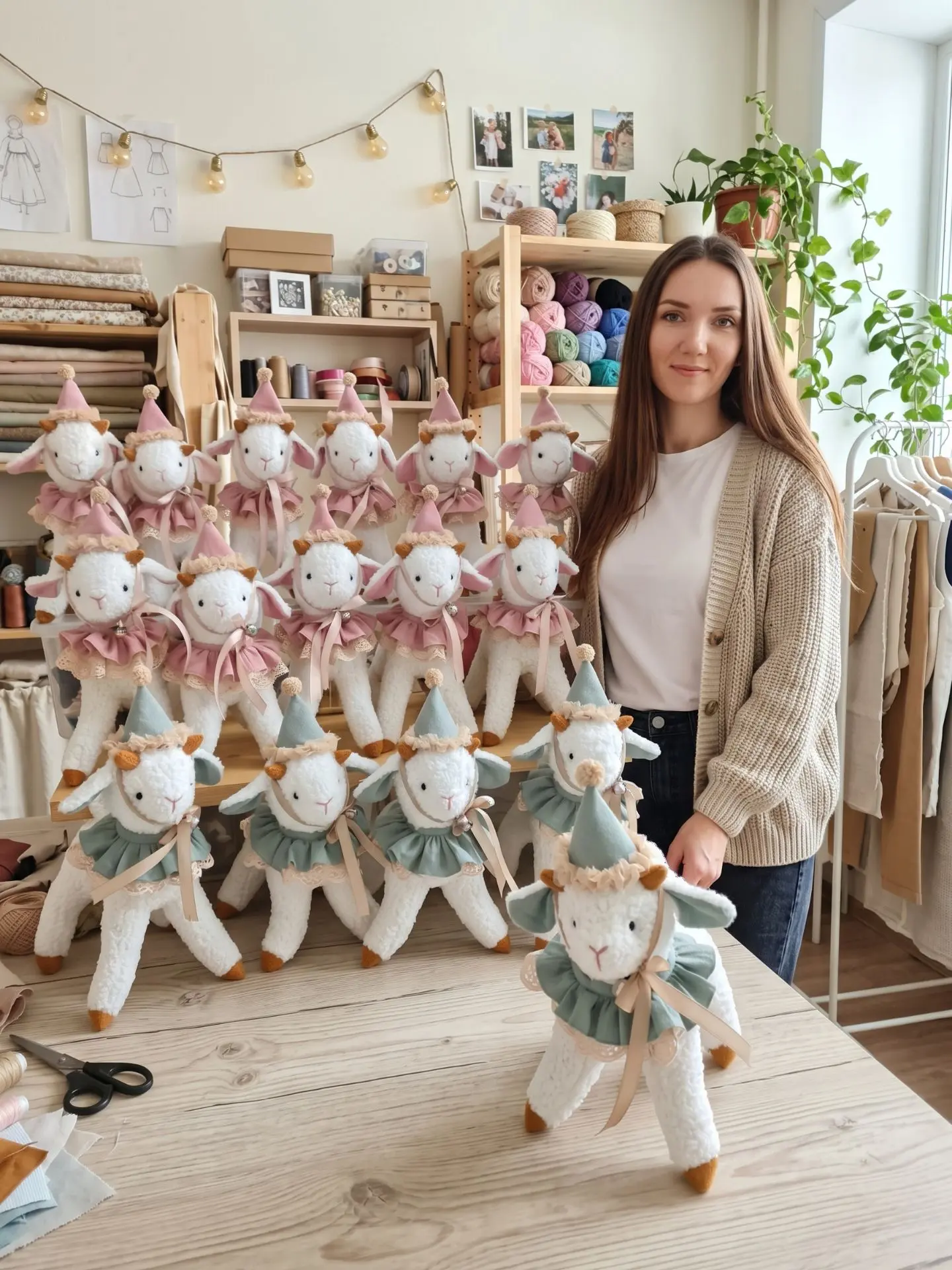 Очень хотела сделать себе такое фото с моей большой работой.