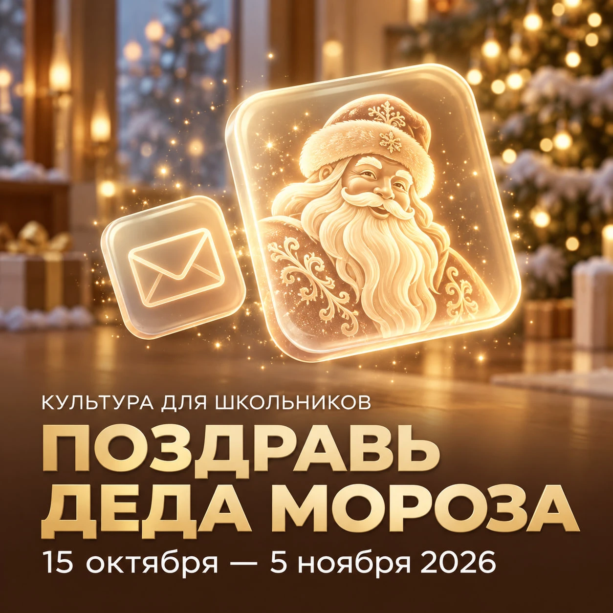 🎅 Обычно поздравляет он. Теперь — ваша очередь!