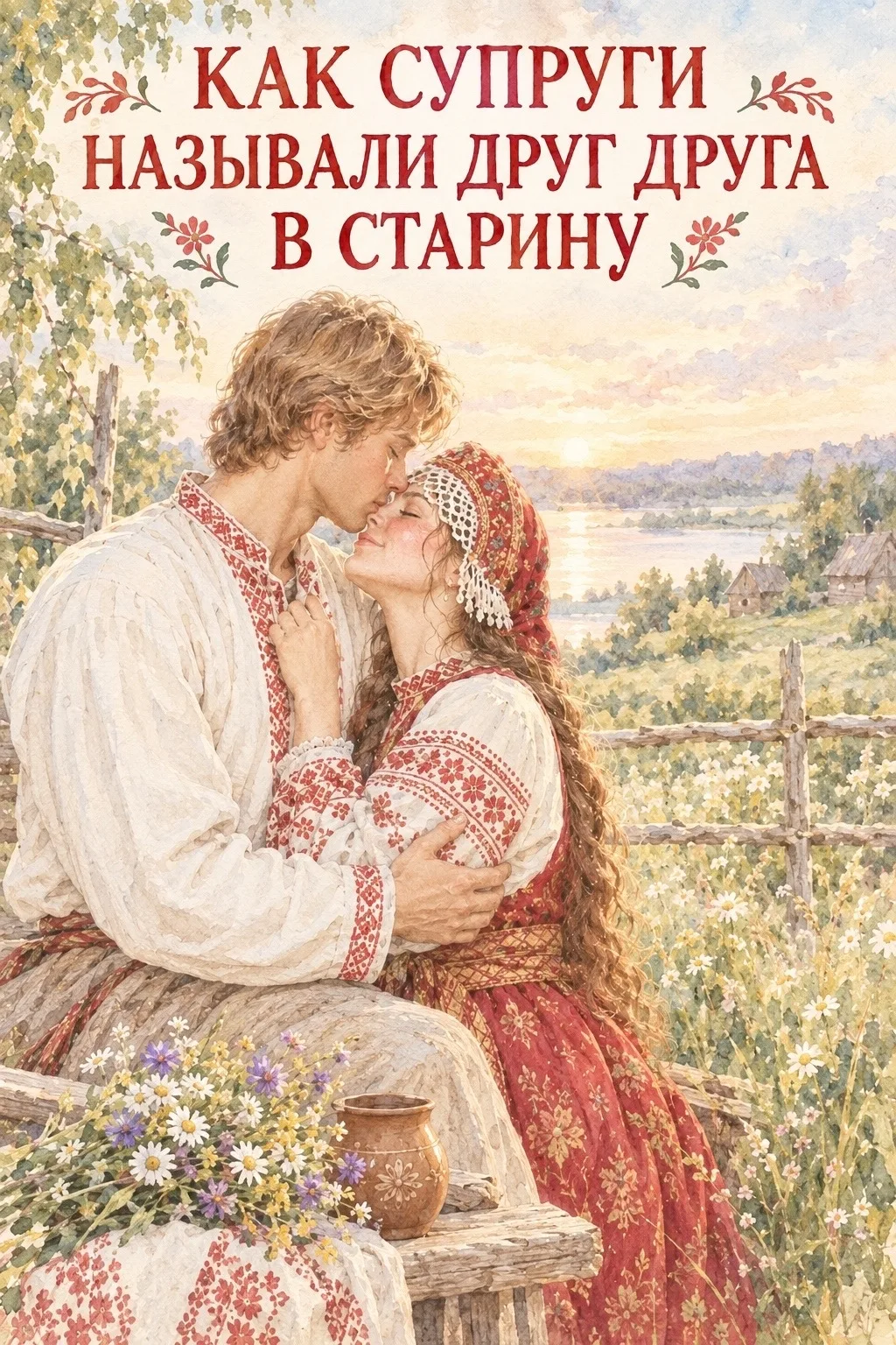 Не «зайка» и не «котёнок»: как супруги называли друг друга в старину.