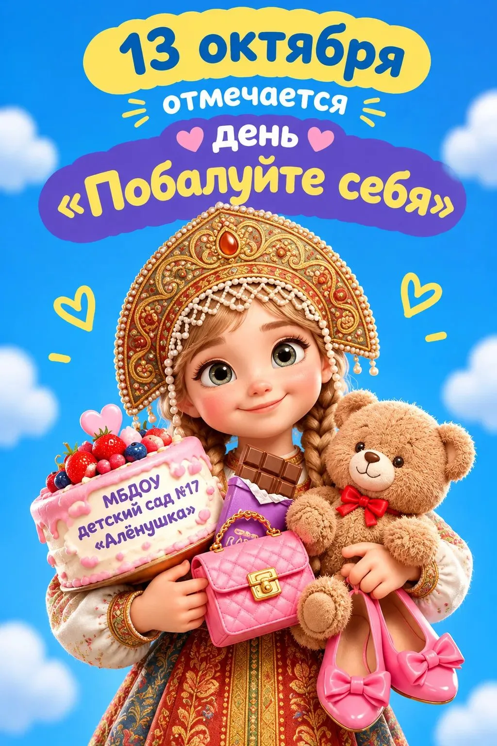 13 октября — официальный день, когда можно всё! 🛋️🍫