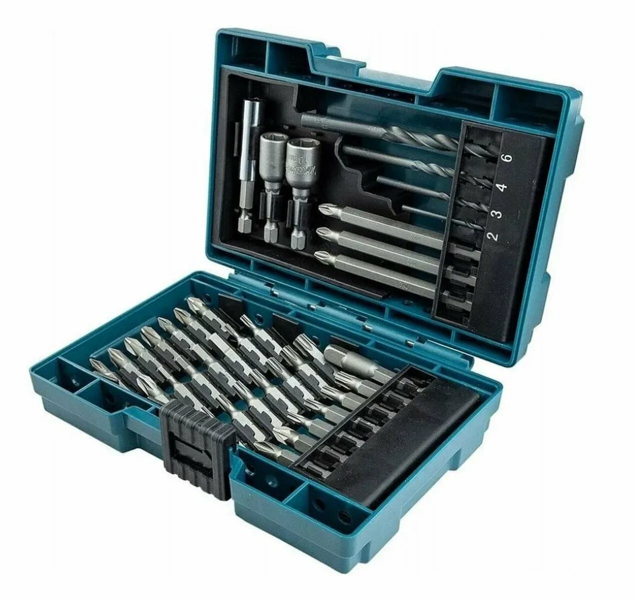 Набор бит для шуруповерта Makita B-54106 25/50/90мм. 38шт. в кейсе