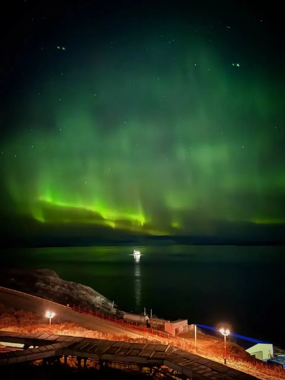 Сезон северных сияний на Чукотке официально открыт 🌌