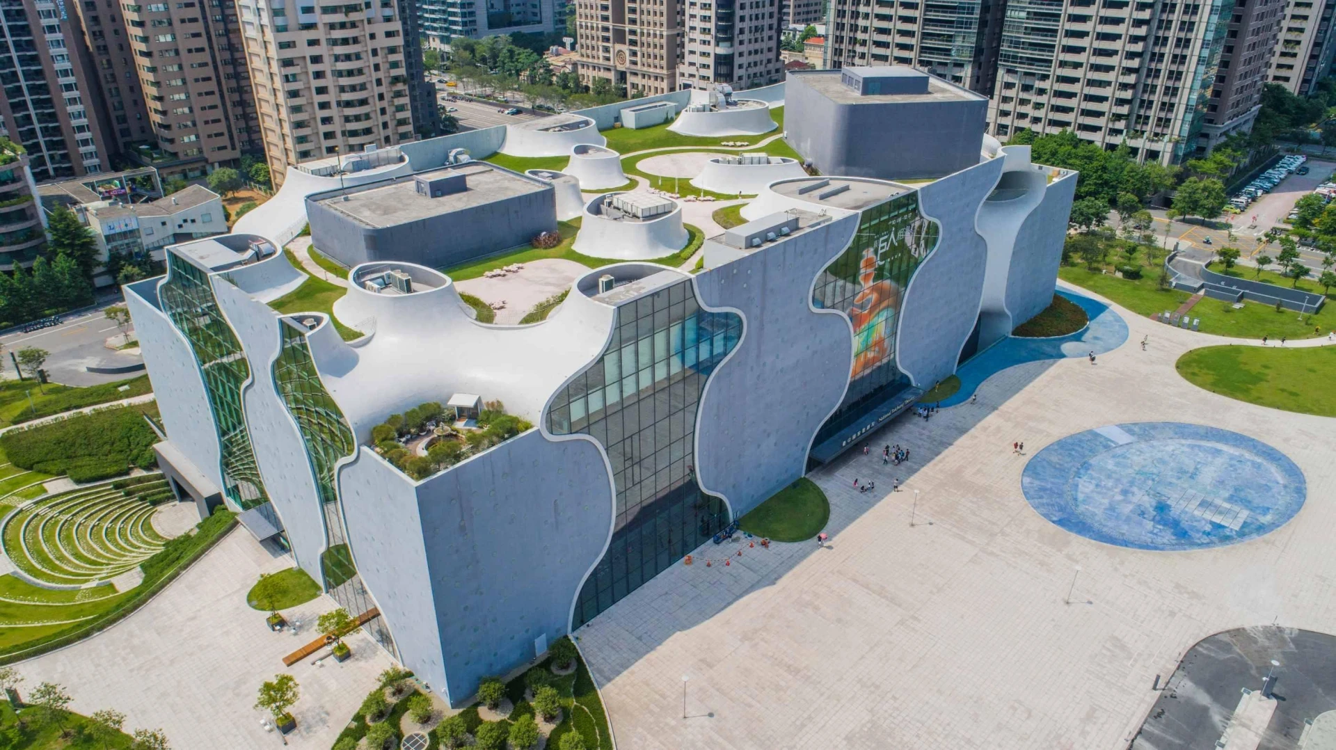 🌎 National Taichung Theater, Тайчжун, Тайвань, 2016