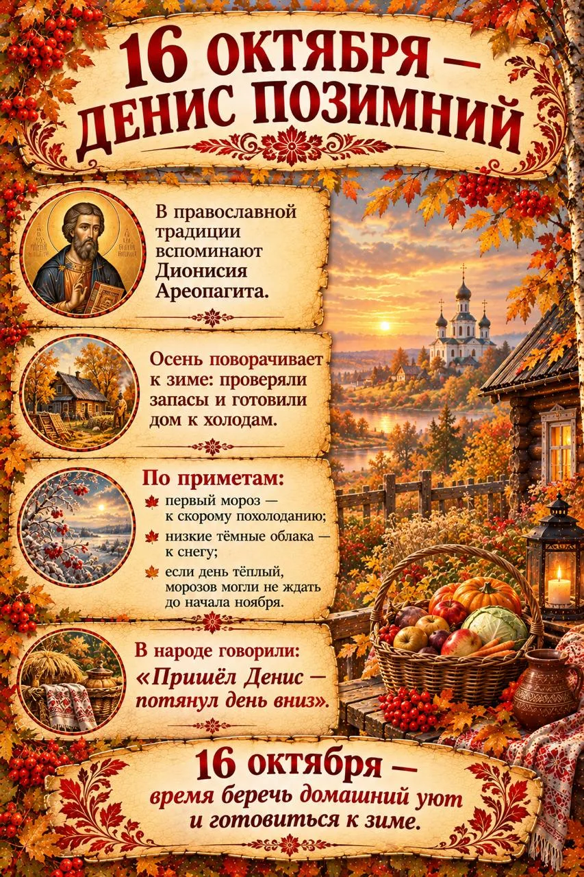 🍂 16 октября — Денис Позимний