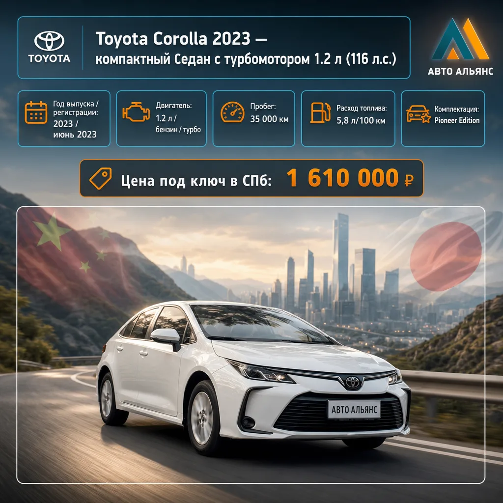 😎 Toyota Corolla — это мировой бестселлер, который ценят за надёжность, экономичность ...