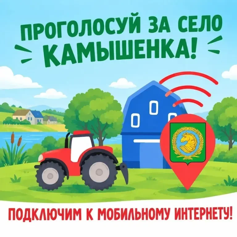 📣ТОЛЬКО 15 жителей Табунского района хотят, чтобы в 2027 году в село Камышенка провели...