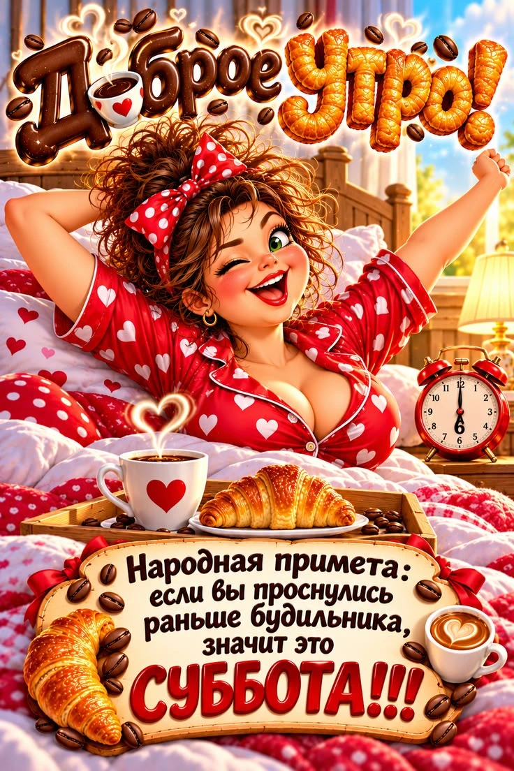 🌞🎉 Желаем бодрого утра и замечательного дня!