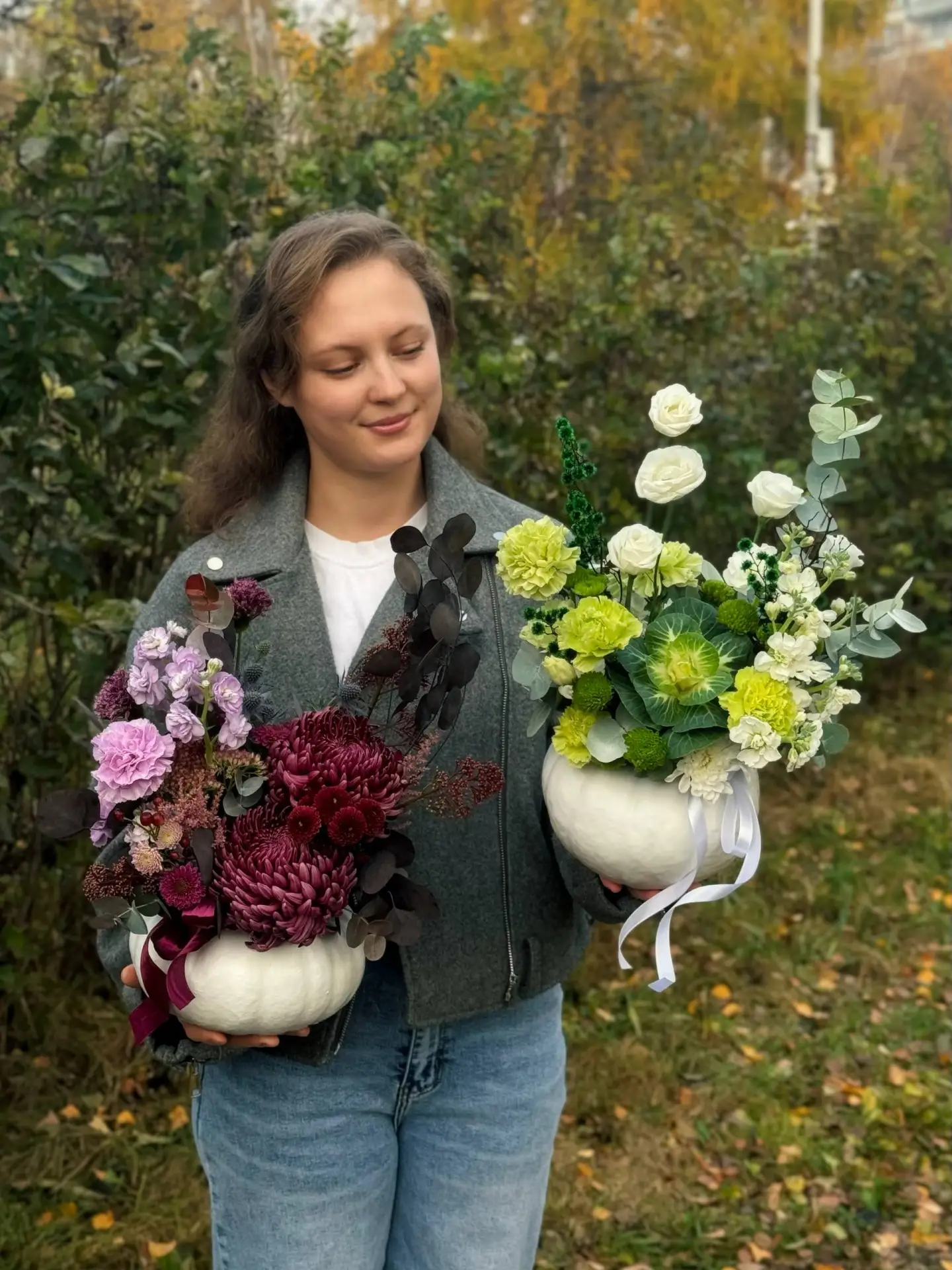 ДВЕ ТЫКОВКИ - ДВА РАЗНЫХ НАСТРОЕНИЯ ОСЕНИ 🍂