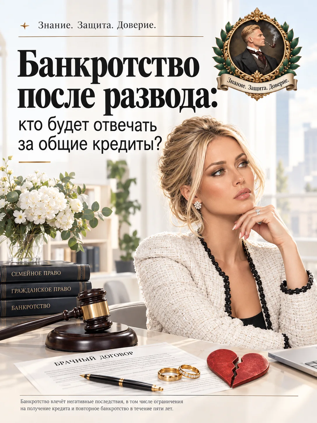 Банкротство после развода: кто платит по общим кредитам?