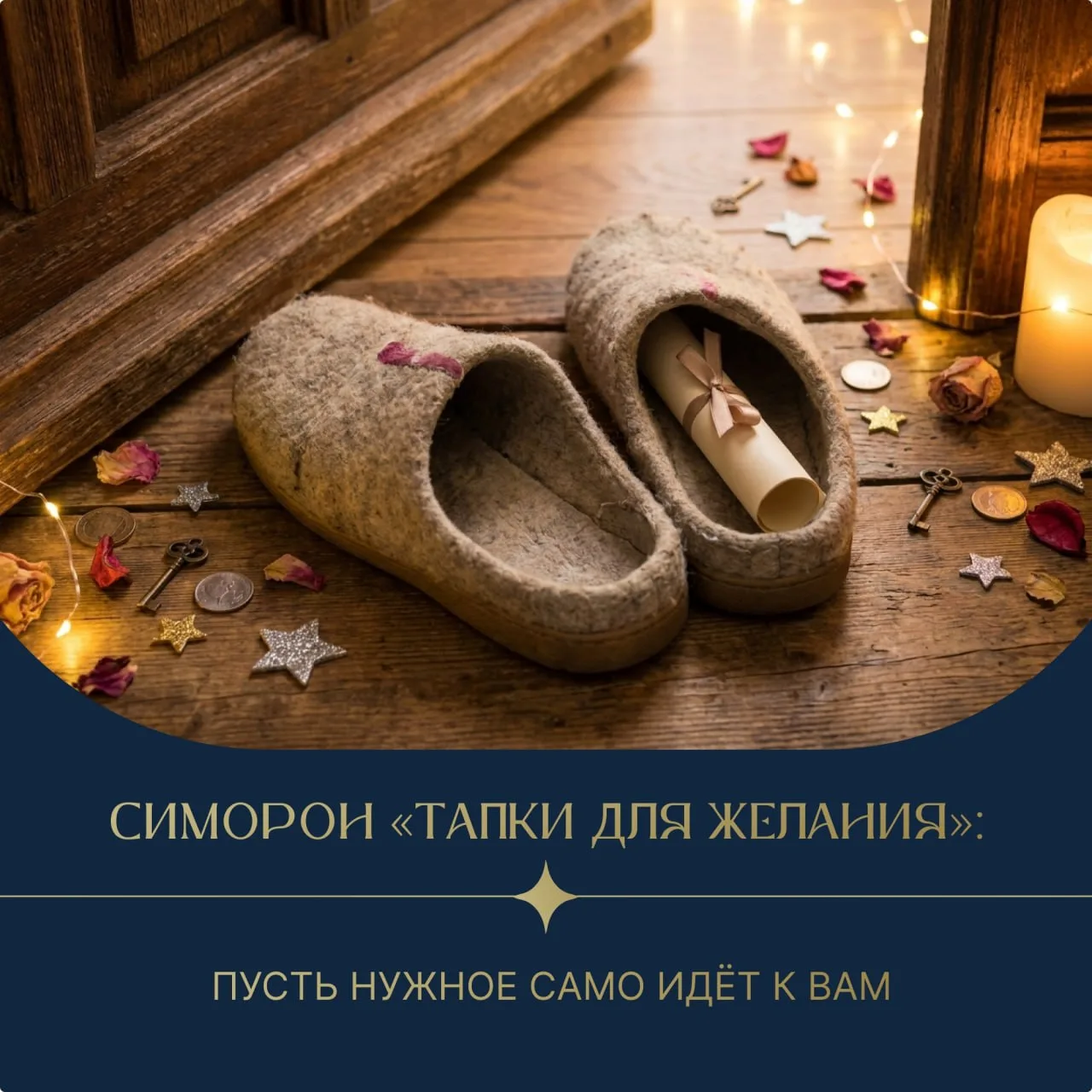 СИМОРОН «ТАПКИ ДЛЯ ЖЕЛАНИЯ»: ПУСТЬ НУЖНОЕ САМО ИДЁТ К ВАМ 👣✨