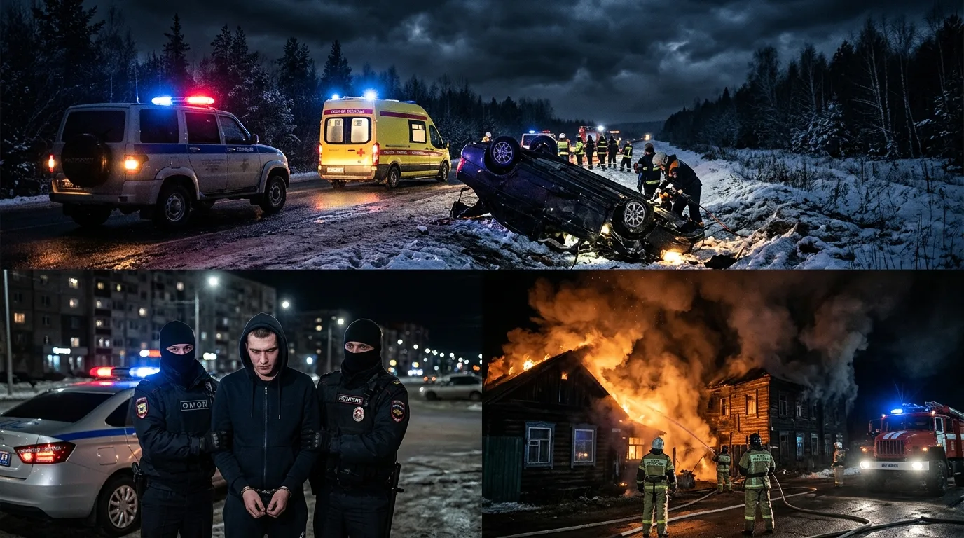 СМЕРТЕЛЬНОЕ ДТП, НАРКОПРЕСТУПЛЕНИЕ И ЖЕРТВЫ ПОЖАРОВ