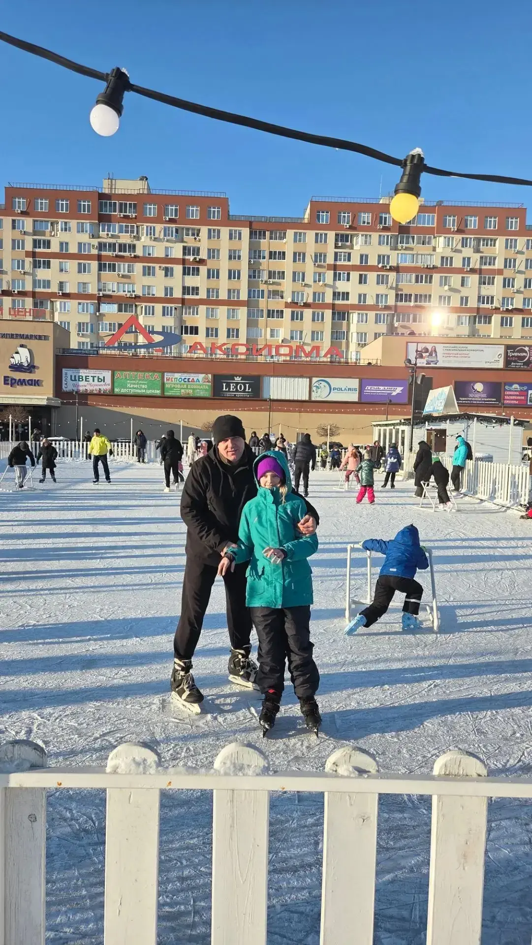 Николюкина Александра, ученица 5А класса участвует во флешмобе «Спасибо, папа!»