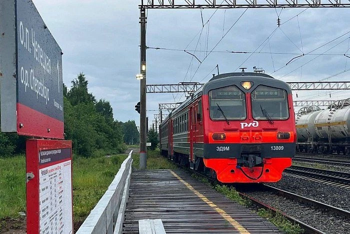 Электричка Киров - Кирово-Чепецк продолжит курсировать и в следующем году 🚊