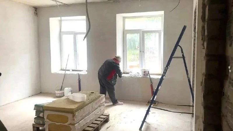 В здании детского сада «Школы № 5» в Королеве завершены демонтажные работы