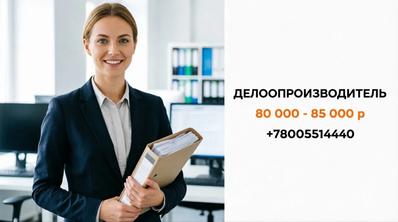 ДЕЛОПРОИЗВОДИТЕЛЬ | 80 000 - 85 000 р