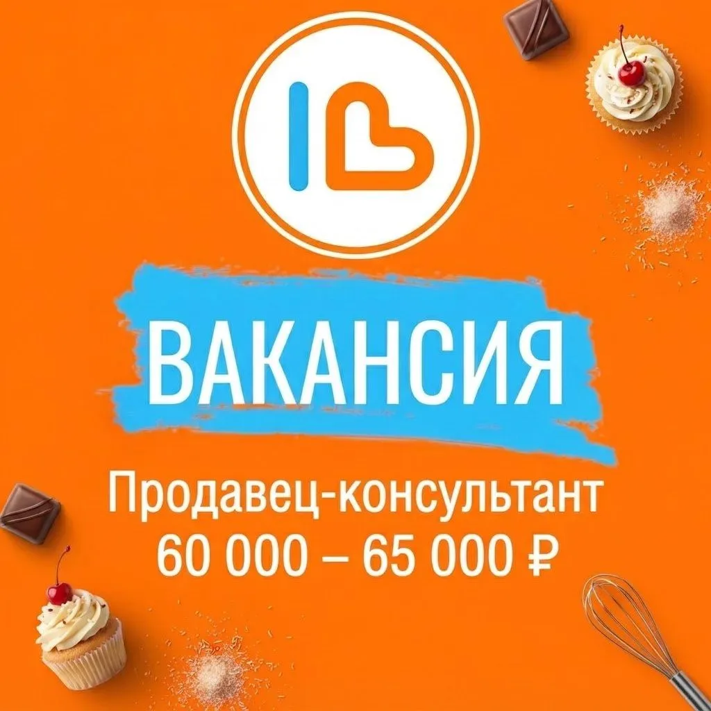 📢 Друзья, мы ищем в нашу дружную команду продавца-консультанта!