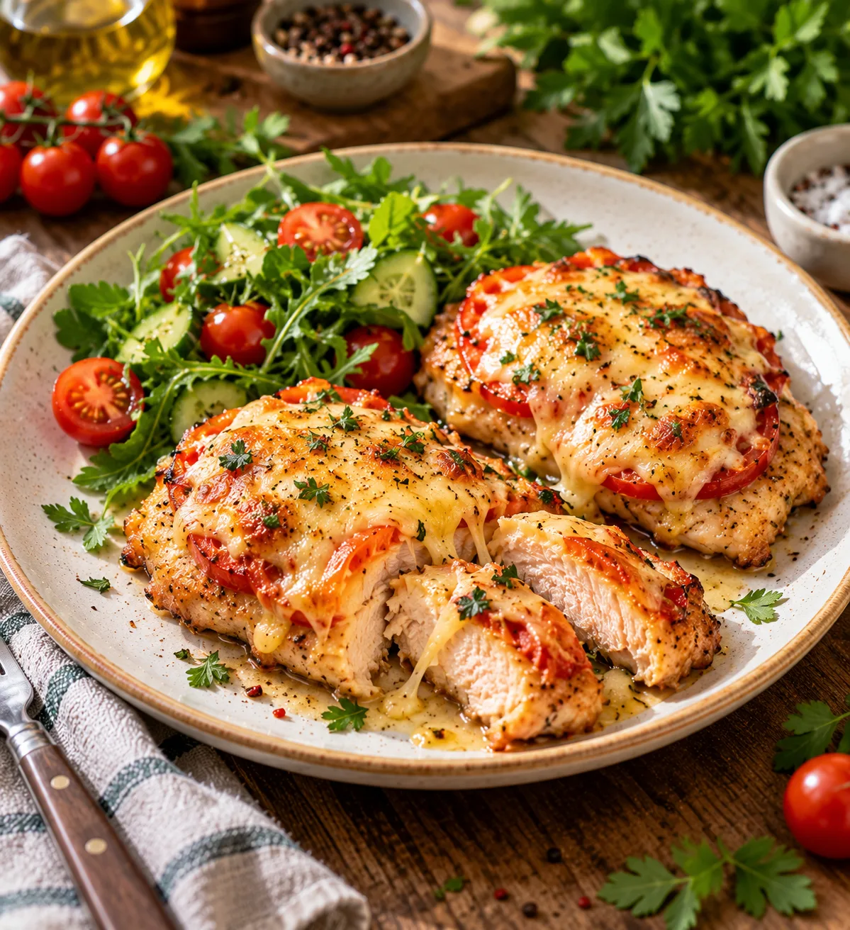 Сочные куриные отбивные под сыром 🍗🧀