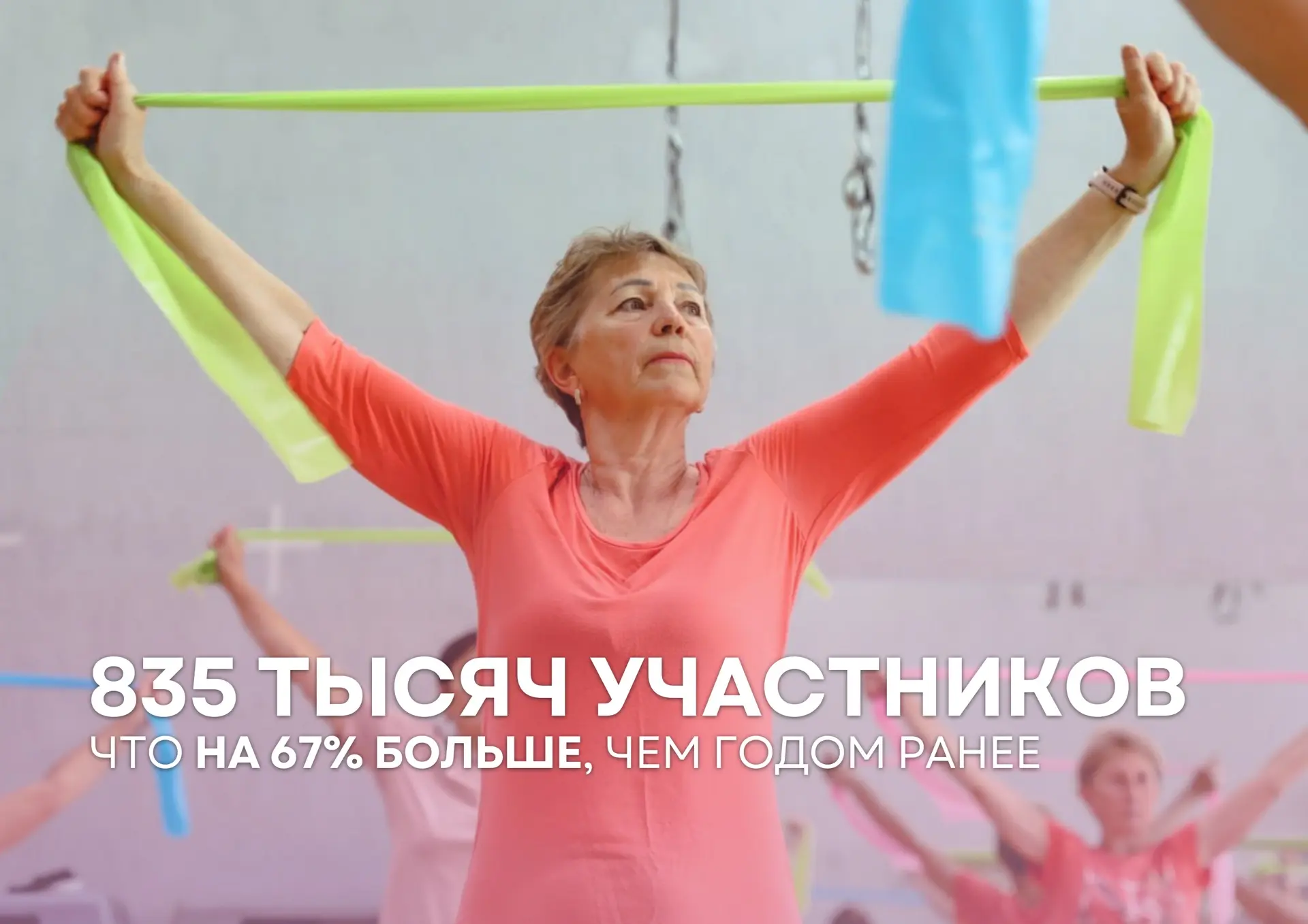🔝 На 67% больше участников: «Активное долголетие» стало одним из самых востребованных ...